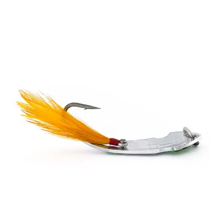 Tony Accetta Pet Spoon 13, nikiel/zielony, 5 g błystka wahadłowa #9609