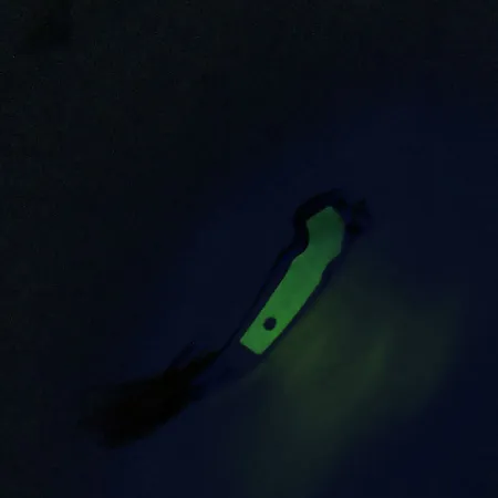 Tony Accetta Pet Spoon 13, nikiel/zielony, 5 g błystka wahadłowa #9609