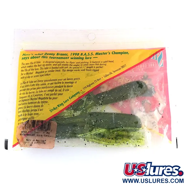  Strike King Flip-N-Tubs, guma, 5 szt., Chartreuse,  g  #9614