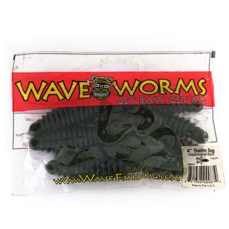 Wave Worms Swim Bug, guma, 7 szt.