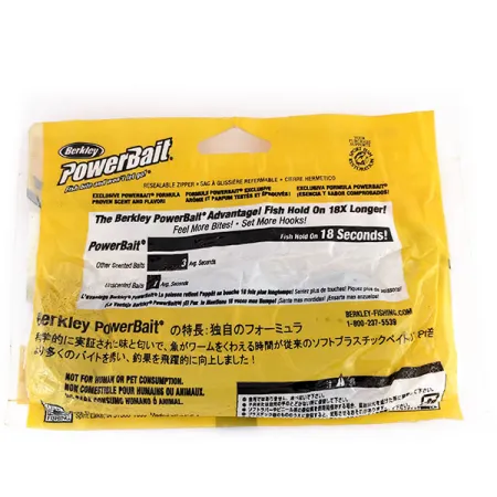 Berkley Power Worm, guma, 6 szt., Olej maszynowy #9623