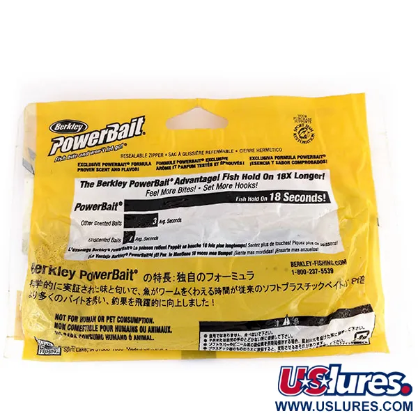 Berkley Power Worm, guma, 6 szt., Olej maszynowy #9623