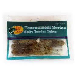 Bass Pro Shops Salty Tender Tubes, guma, 8 szt.