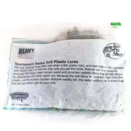 Bass Pro Shops Caterpillar Stud Tube, guma, 8 szt., Zielona dynia #9625