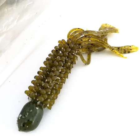 Bass Pro Shops Caterpillar Stud Tube, guma, 8 szt., Zielona dynia #9625