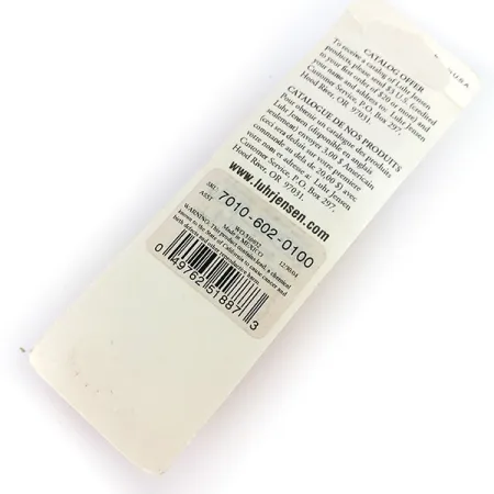 P.J.POP Luhr Jensen drewniany, Perłowy/czerwony, 17 g wobler #9635