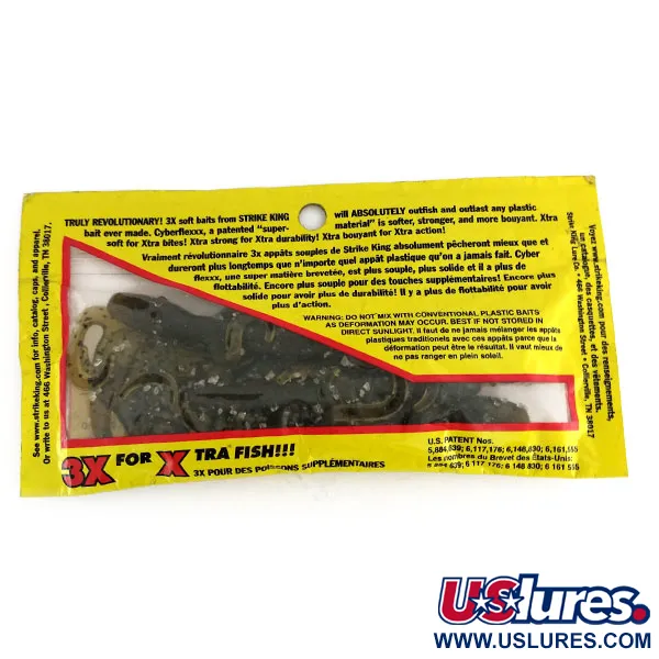  Strike King Lizard, guma, 5 szt., Zielone Nasiona Dyni,  g  #9653