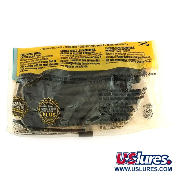 Berkley Powerbait Power Worm, 5 szt., guma, Czarny #9665