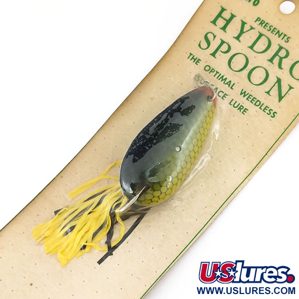 Hydro Lures Błystka antyzaczepowa Hydro Spoon, Czarno żółty, 14 g wobler #15667