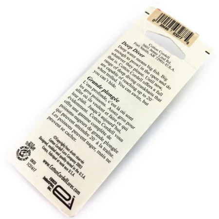 Cotton Cordell Grappler Shad JR Deep Diver, Okoń (perch), 7 g wobler #9671