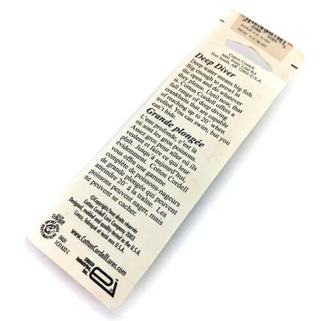 Cotton Cordell Deep Diver, Tygrys, 7 g wobler #9672