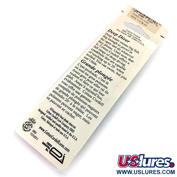 Cotton Cordell Deep Diver, Tygrys, 7 g wobler #9672