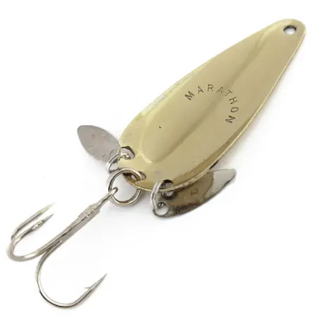 Marathon ze skrzydełkami, złoto/nikiel, 12 g błystka wahadłowa #9680