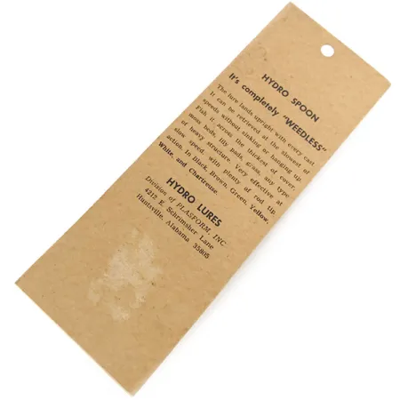 Hydro Lures Błystka antyzaczepowa Hydro Spoon, żółty, 14 g błystka wahadłowa #9682