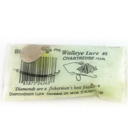 Other Big Chuck's Walley Lure, Chartreuse, 17 g błystka obrotowa #9697