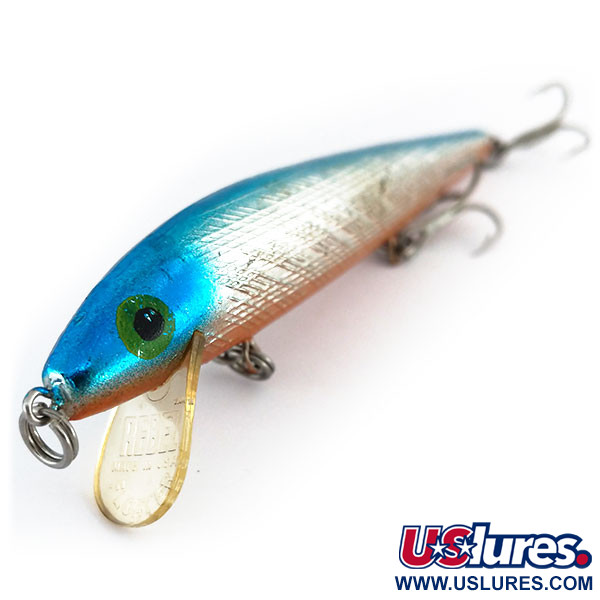  Rebel Floating Minnow F12, niebieski metalik, 9 g wobler #9712