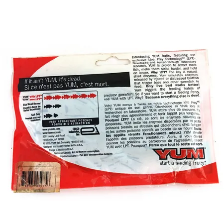 YUM Mega Tube, guma, 8 szt., Zielona dynia #9734