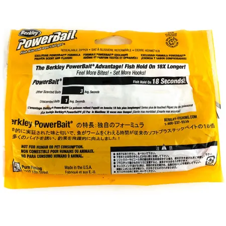 Berkley Powerbait Power Worm, 2 szt., guma, Wiśnia #9735