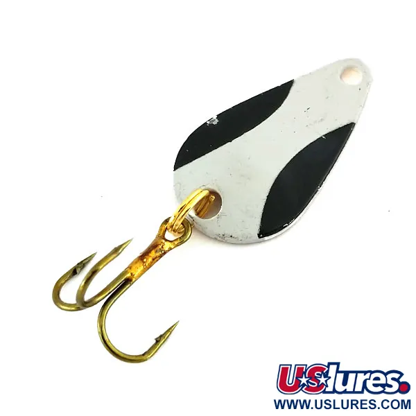 Acme K.O. Wobbler, biały/czarny/złoty, 3,5 g błystka wahadłowa #9765