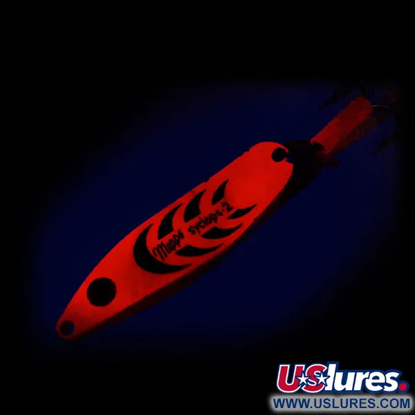  Mepps Syclops 2 UV (świeci w ultrafiolecie), Pomarańczowy, 17 g błystka wahadłowa #9787