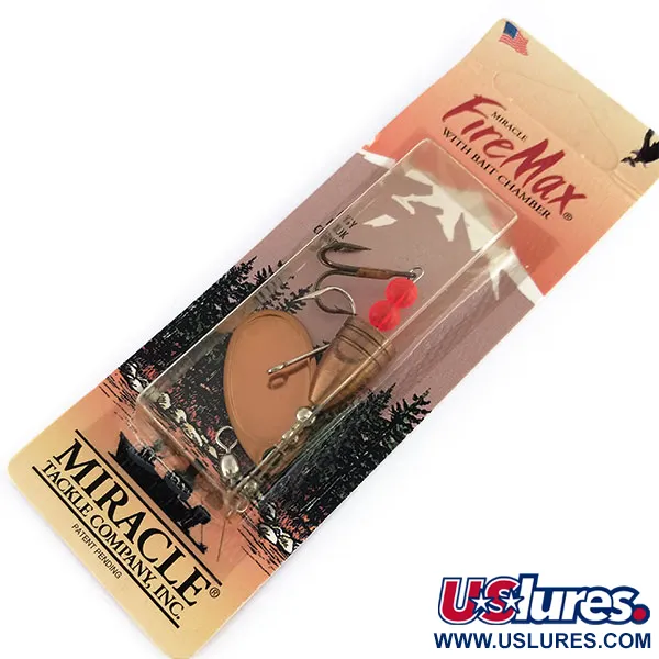  Luhr Jensen Fire Max Miracle 3, miedź, 11 g błystka obrotowa #9816