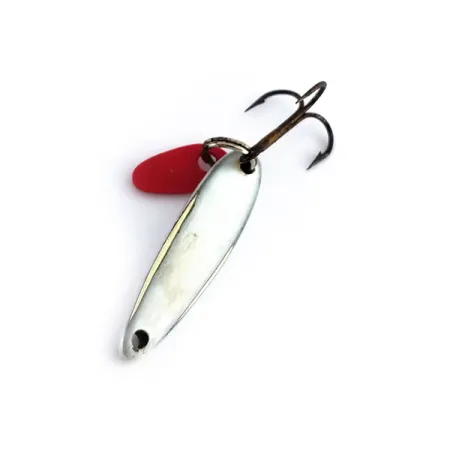 Bay de Noc Swedish Pimple, biały, 2 g błystka wahadłowa #9833