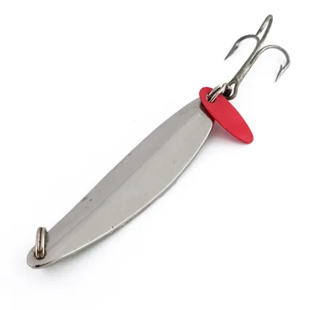 Bay de Noc Swedish Pimple, nikiel/zielony, 14 g błystka wahadłowa #9856