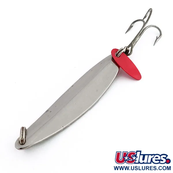 Bay de Noc Swedish Pimple, nikiel/zielony, 14 g błystka wahadłowa #9856