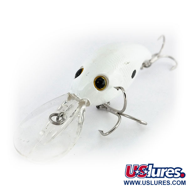  Bass Pro Shops XPS Lazer Eye Deep Diver, biały, 12 g wobler #9886