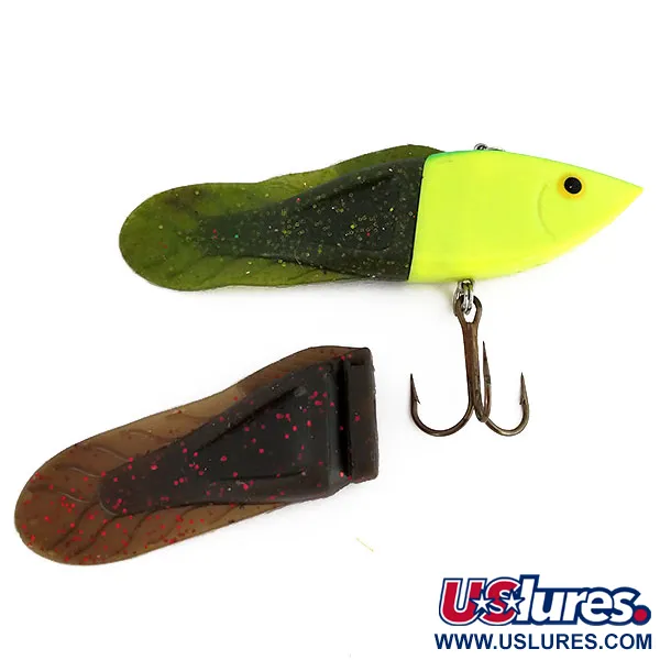 Berkley PowerBait Power Rattle, z wymiennym ogonem, Chartreuse, 14 g wobler #9888