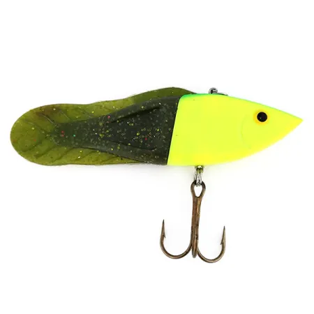 Berkley PowerBait Power Rattle, z wymiennym ogonem, Chartreuse, 14 g wobler #9888
