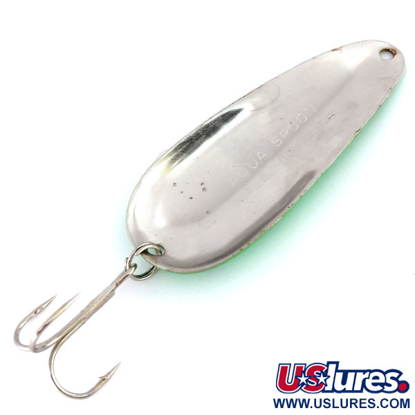 Nebco Aqua Spoon, zielony/czarny/nikiel, 14 g błystka wahadłowa #9890