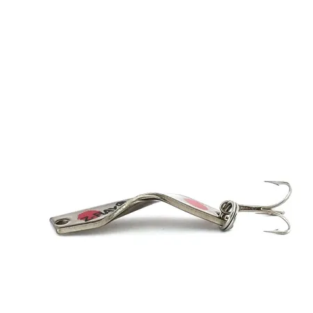 Z-RAY Lures Z-Ray, nikiel/czerwony, 4 g błystka wahadłowa #9896