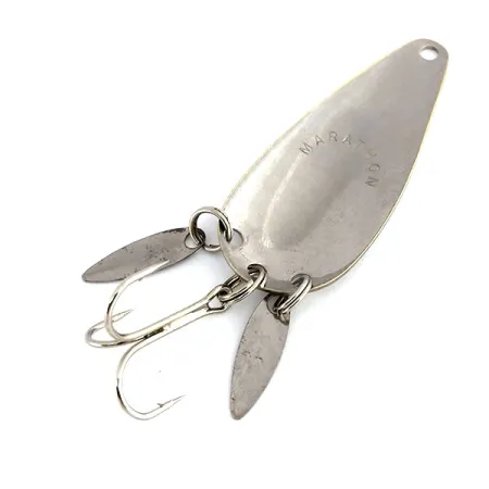 Marathon ze skrzydełkami, młotkowany nikiel, 12 g błystka wahadłowa #9910