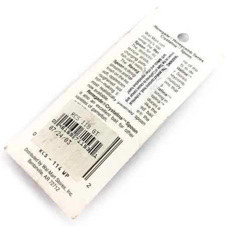 Renegade, 7 g błystka wahadłowa #9925