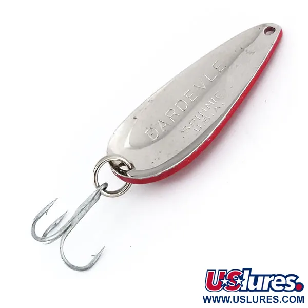 Eppinger Dardevle Spinnie, czerwony/biały/nikiel, 9 g błystka wahadłowa #9974