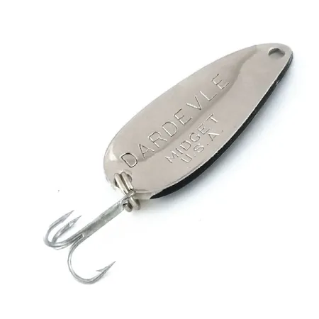 Eppinger Dardevle Midget, czarny/biały/nikiel, 6 g błystka wahadłowa #9978