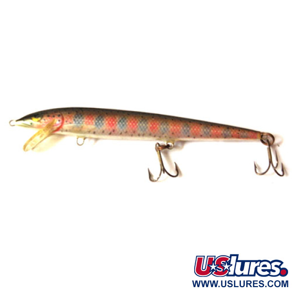  Rapala original Floater, stalowy/czerwony/czarny/niebieski, 6 g wobler #0012